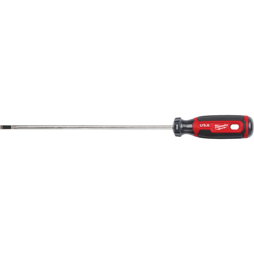 Cabinet Screwdriver, 3/16" Tip, Round, 279 mm L, Cushion Grip Handle Stor-it Systems