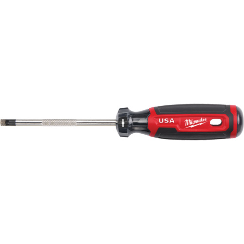ECX Screwdriver, #2 Tip, Round, 211 mm L, Cushion Grip Handle Stor-it Systems