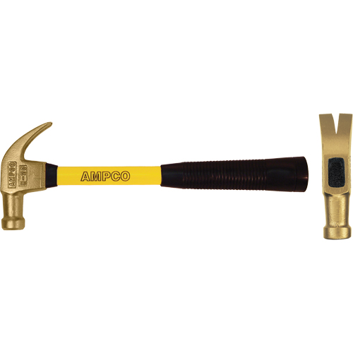 Curved-Claw Nail Hammer, 1.25 lbs. Head Weight, 14" L Stor-it Systems