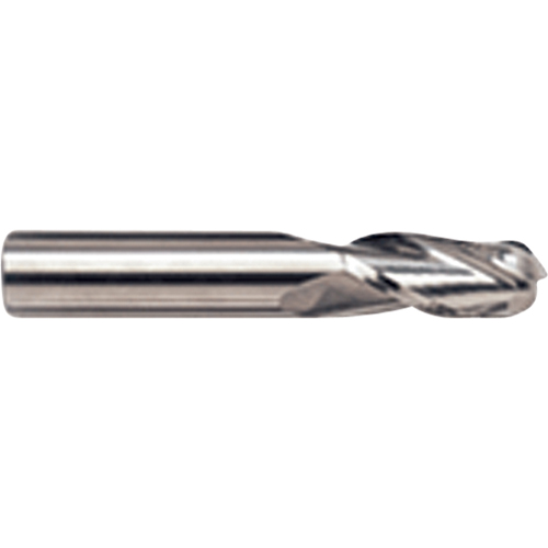 Fraise en bout sph&eacute;rique, 1/8" dia., 4 cannelures, Carbure Stor-it Systems