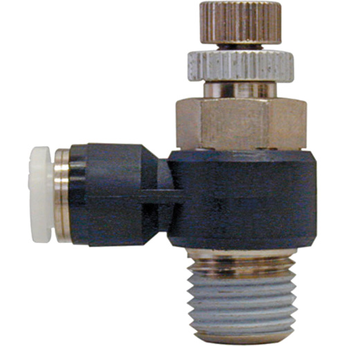 Vanne de contr&ocirc;le du d&eacute;bit, Sortie 1/4" NPT, 150 psi Stor-it Systems