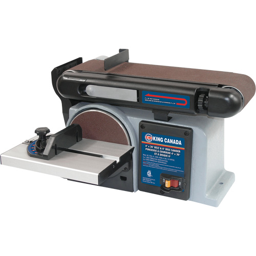 Belt Disc Sanders, 4" W x 36" L Belt, 6" Disk Stor-it Systems