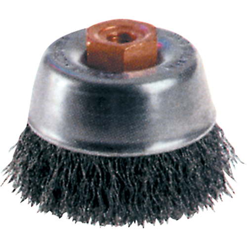 Crimped Wire Cup Brushes - High Speed Small Grinder Stor-it Systems