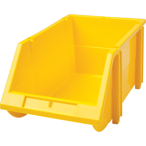 Stack & Hang Bin, 5-7/8" W x 4-11/16" H x 9-13/16" D, Yellow Stor-it Systems