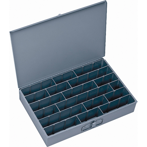 Compartment Scoop Boxes, 12" W x 18" D x 3" H, 17 Compartments Stor-it Systems