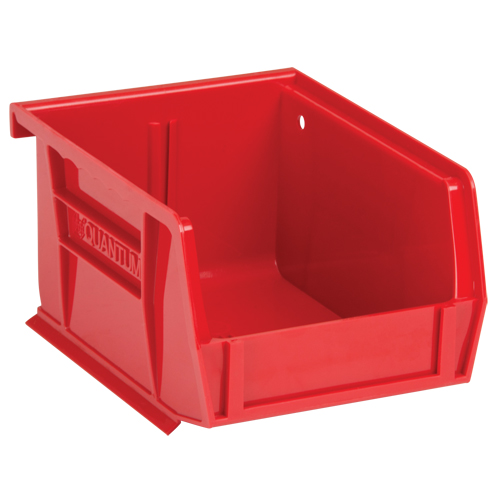 Ultra Stack & Hang Bin, 4-1/8" W x 3" H x 5-3/8" D, Red Stor-it Systems