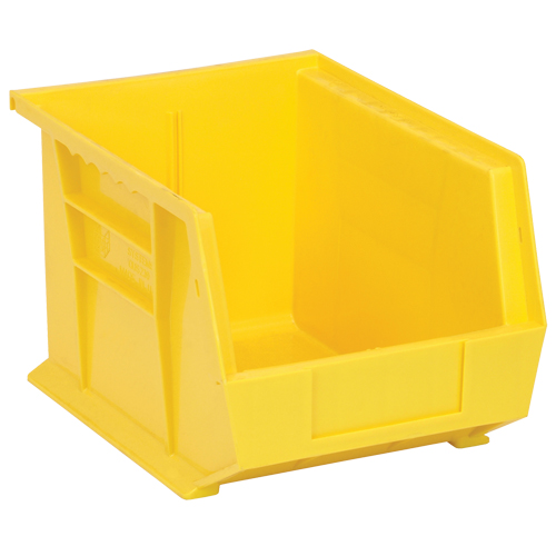 Bacs ultra empilable & suspendable, 8-1/4" la, 7" h x 10-3/4" p, Jaune Stor-it Systems