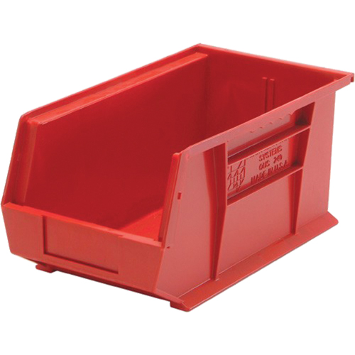 Ultra Stack & Hang Bin, 8-1/4" W x 7" H x 14-3/4" D, Red Stor-it Systems