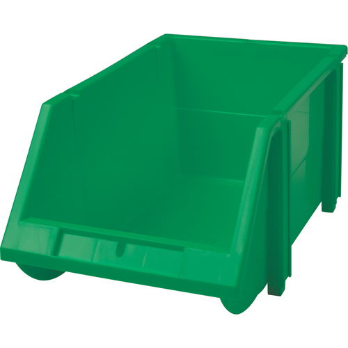 Stack & Hang Bin, 5-7/8" W x 4-11/16" H x 9-13/16" D, Green Stor-it Systems
