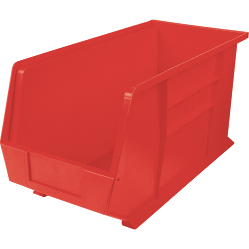 Ultra Stack & Hang Bin, 8-1/4" W x 9" H x 18" D, Red Stor-it Systems