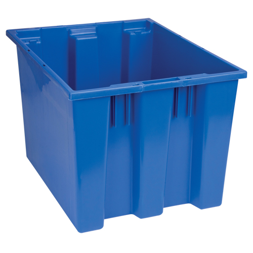 Contenants Stack & Nest, 13" x 19,5" x 15,5", Bleu Stor-it Systems