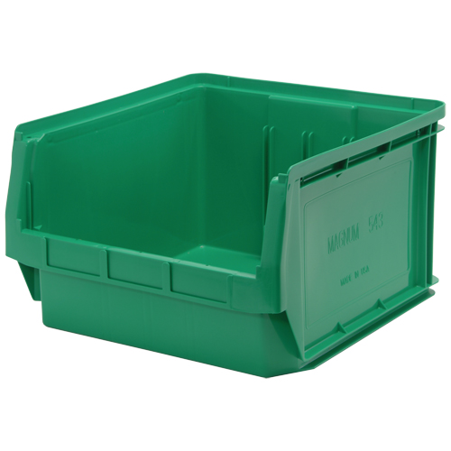 Contenants g&eacute;ants empilables, 18,375" la x 19,75" p x 11,875" h, Vert Stor-it Systems