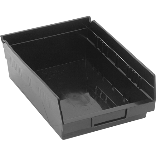 Bacs pour tablette, 8-3/8" la x 4" H x 11-5/8" p, Noir, Capacit&eacute; 30 lb Stor-it Systems