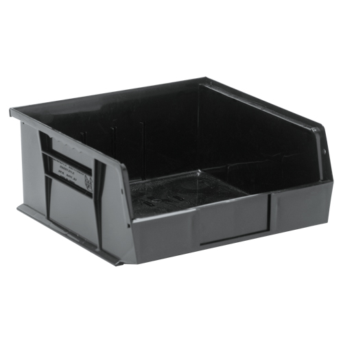 Bacs ultra empilable & suspendable, 11" la, 5" h x 10-7/8" p, Noir Stor-it Systems