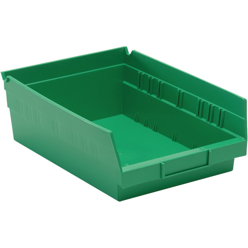 Bacs pour tablette, 8-3/8" la x 4" H x 11-5/8" p, Vert, Capacit&eacute; 30 lb Stor-it Systems