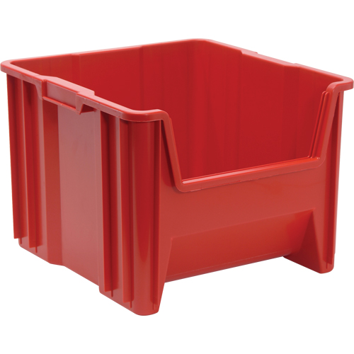 Contenants &agrave; empiler g&eacute;ants, 16,5" la x 17,5" p x 12,5" h, Rouge Stor-it Systems