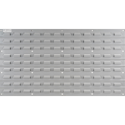 Metal Louvered Panel Bin Support Rack, 32 Bins, 36" W x 1/8" D x 19" H Stor-it Systems