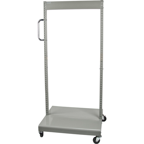 Servante mobile de bacs &agrave; plateaux inclinables - chariot seulement, &agrave; deux c&ocirc;t&eacute;s, 26-1/4" la x 22" p x 57-1/2" h Stor-it Systems