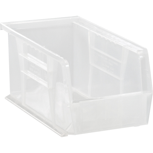Clear-View Ultra Stack & Hang Bin, 4-1/8" W x 4" H x 10-7/8" D, Clear Stor-it Systems
