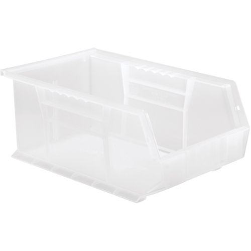 Clear-View Ultra Stack & Hang Bin, 8-1/4" W x 6" H x 13-5/8" D, Clear Stor-it Systems