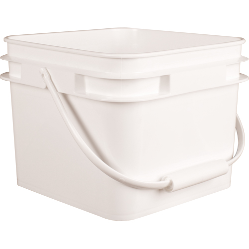 Square Pail, Plastic, 2.1 gal. Stor-it Systems