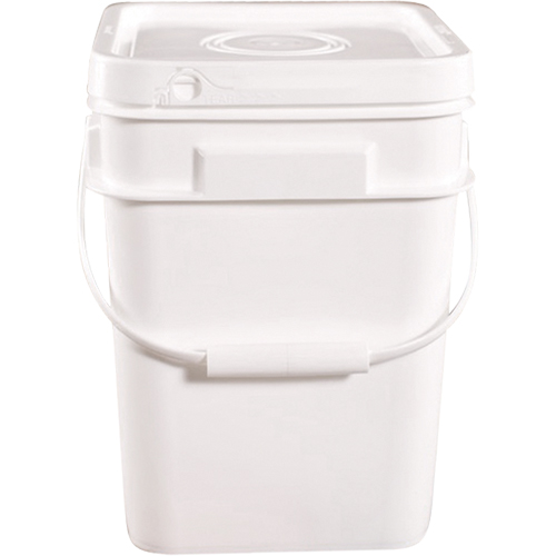 Seau carr&eacute;, Plastique, 4 gal. Stor-it Systems