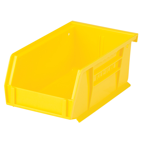 Stack & Hang Bin, 4-1/8" W x 3" H x 7-3/8" D, Yellow Stor-it Systems