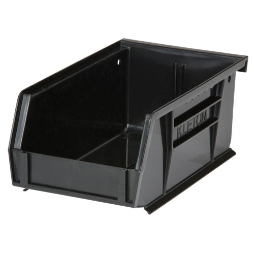 Bac empilable & &agrave; suspendre, 4-1/8" la, 3" h x 7-3/8" p, Noir Stor-it Systems