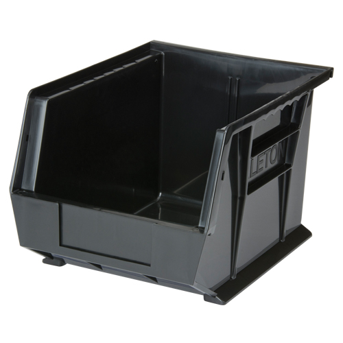 Stack & Hang Bin, 8-1/4" W x 7" H x 10-3/4" D, Black Stor-it Systems