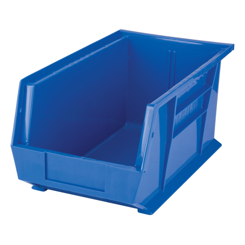 Bac empilable & &agrave; suspendre, 8-1/4" la, 7" h x 14-3/4" p, Bleu Stor-it Systems