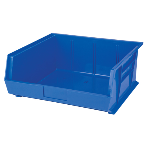 Bac empilable & &agrave; suspendre, 16-1/2" la, 7" h x 14-3/4" p, Bleu Stor-it Systems