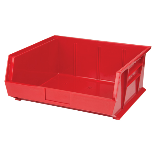 Stack & Hang Bin, 16-1/2" W x 7" H x 14-3/4" D, Red Stor-it Systems