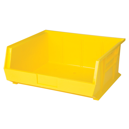 Stack & Hang Bin, 16-1/2" W x 7" H x 14-3/4" D, Yellow Stor-it Systems