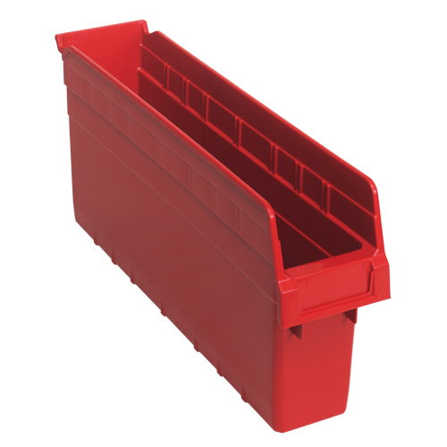 Bacs pour &eacute;tag&egrave;re Store-Max, 4-3/8" la x 8" H x 17-7/8" p, Rouge, Capacit&eacute; 56 lb Stor-it Systems