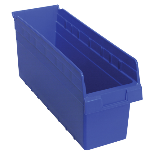 Bacs pour &eacute;tag&egrave;re Store-Max, 6-5/8" la x 8" H x 17-7/8" p, Bleu, Capacit&eacute; 56 lb Stor-it Systems