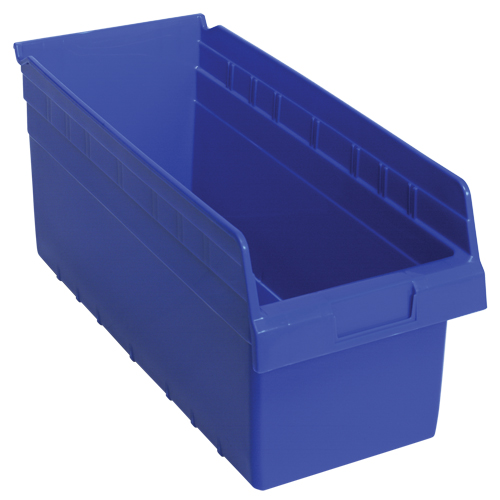Bacs pour &eacute;tag&egrave;re Store-Max, 8-3/8" la x 8" H x 17-7/8" p, Bleu, Capacit&eacute; 56 lb Stor-it Systems