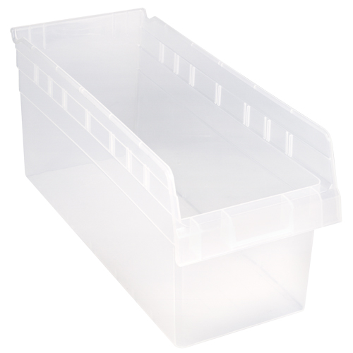 Bacs pour &eacute;tag&egrave;re Store-Max, 8-3/8" la x 8" H x 17-7/8" p, Transparent, Capacit&eacute; 56 lb Stor-it Systems