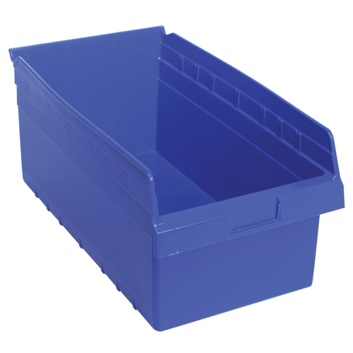 Bacs pour &eacute;tag&egrave;re Store-Max, 11-1/8" la x 8" H x 17-7/8" p, Bleu, Capacit&eacute; 56 lb Stor-it Systems