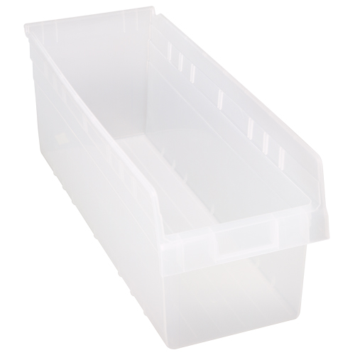 Bacs pour &eacute;tag&egrave;re Store-Max, 8-3/8" la x 8" H x 23-5/8" p, Transparent, Capacit&eacute; 68 lb Stor-it Systems