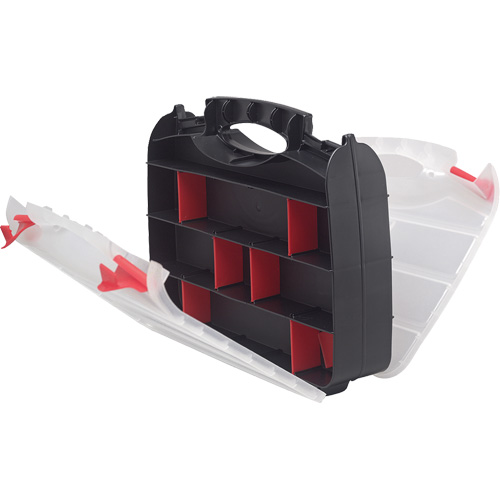 Boîte &agrave; compartiments en plastique, 10,25" la x 12,25" p x 3" h, 32 compartiments Stor-it Systems