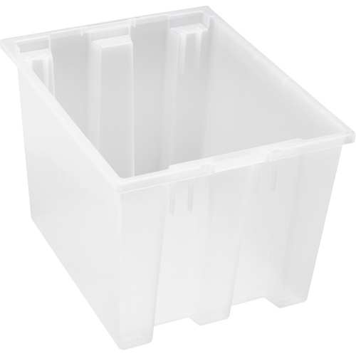 Contenant robuste Stack & Nest, 13" x 15,5" x 19,5", Transparent Stor-it Systems