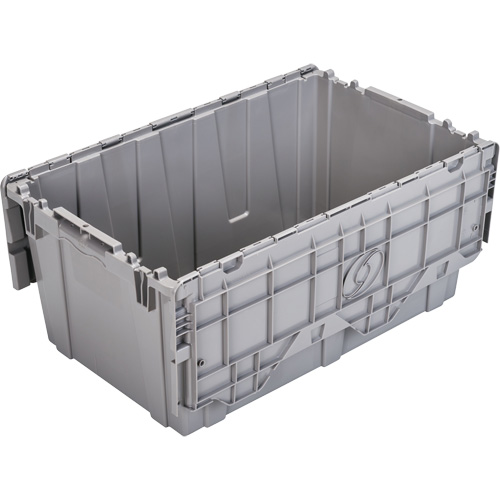 FP243C FliPak Nestable Tote, 26.9" x 16.9" x 12.1", Grey Stor-it Systems