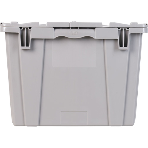 FP243C FliPak Nestable Tote, 26.9" x 16.9" x 12.1", Grey Stor-it Systems