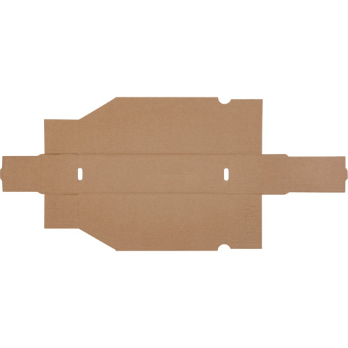 Boîtes profondes en carton ondul&eacute;, 2-7/8" la x 11-1/4" p x 4-1/2" h, Beige Stor-it Systems