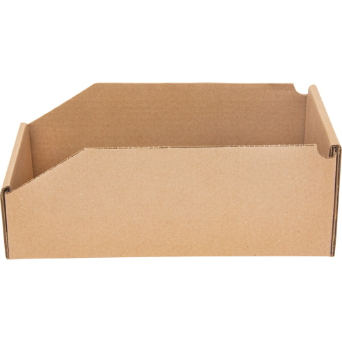 Deep Corrugated Parts Bins, 5-3/4" W x 11-1/4" D x 4-1/2" H, Beige Stor-it Systems