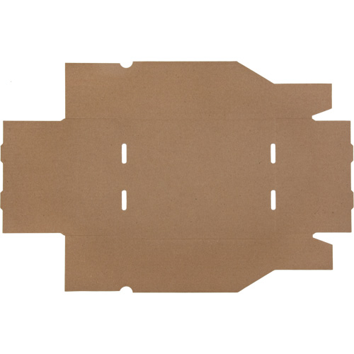 Boîtes profondes en carton ondul&eacute;, 8-3/4" la x 11-1/4" p x 4-1/2" h, Beige Stor-it Systems