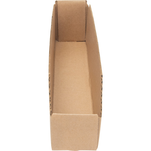 Boîtes profondes en carton ondul&eacute;, 1-7/8" la x 17-1/8" p x 4-1/2" h, Beige Stor-it Systems
