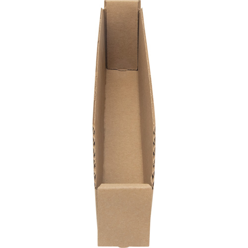 Boîtes profondes en carton ondul&eacute;, 2-7/8" la x 17-1/4" p x 4-1/2" h, Beige Stor-it Systems