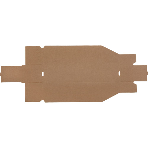 Deep Corrugated Parts Bins, 3-3/4" W x 17-1/4" D x 4-1/2" H, Beige Stor-it Systems