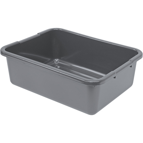 Bac d'entreposage tout usage &agrave; fond rainur&eacute;, 7" ha x 15" p x 21" lo, Plastique, Gris Stor-it Systems